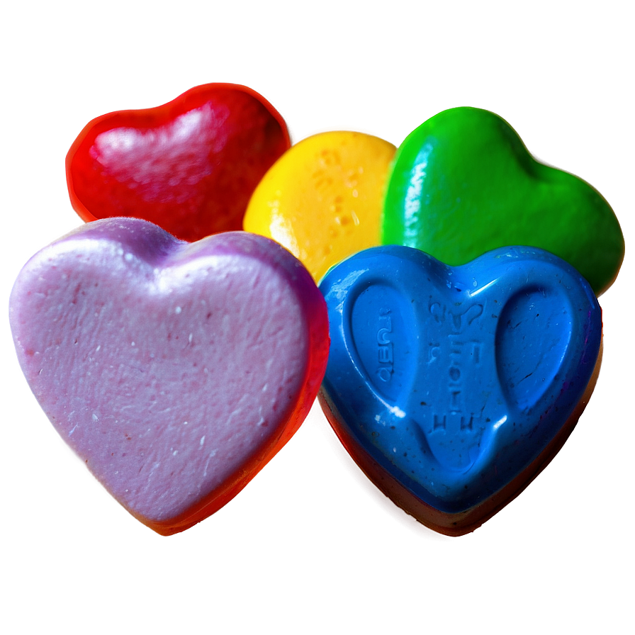 Assorted Candy Hearts Png Rpw56 PNG image