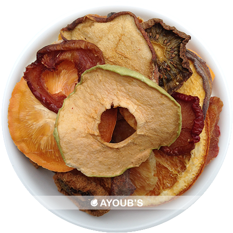 Assorted Dried Fruit Slices PNG image