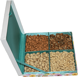 Assorted Dry Fruits Gift Box PNG image