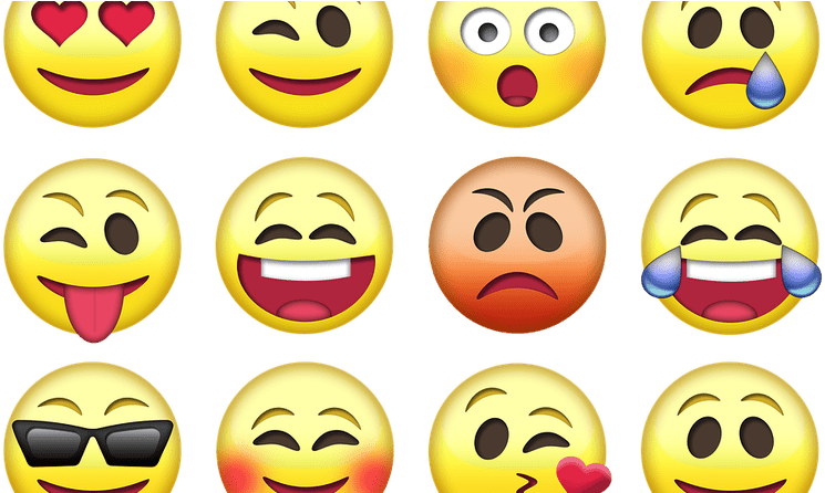 Assorted Emoji Expressions Set PNG image