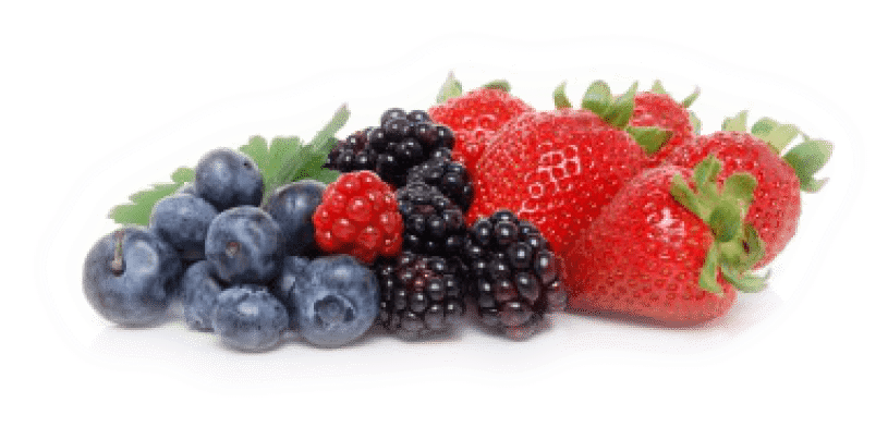 Assorted Fresh Berries PNG image