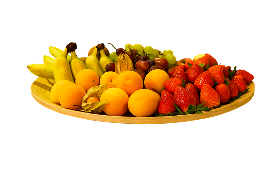 Assorted Fresh Fruit Platter PNG image