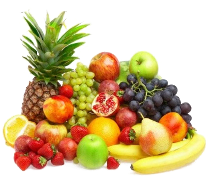 Assorted Fresh Fruit Selection PNG image