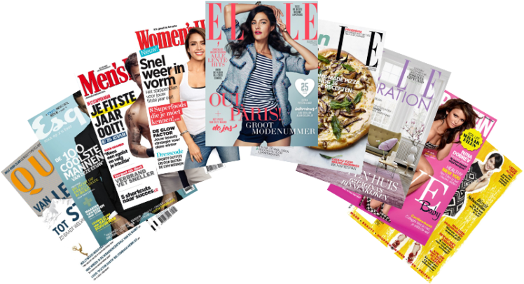 Assorted Magazine Covers Collection PNG image