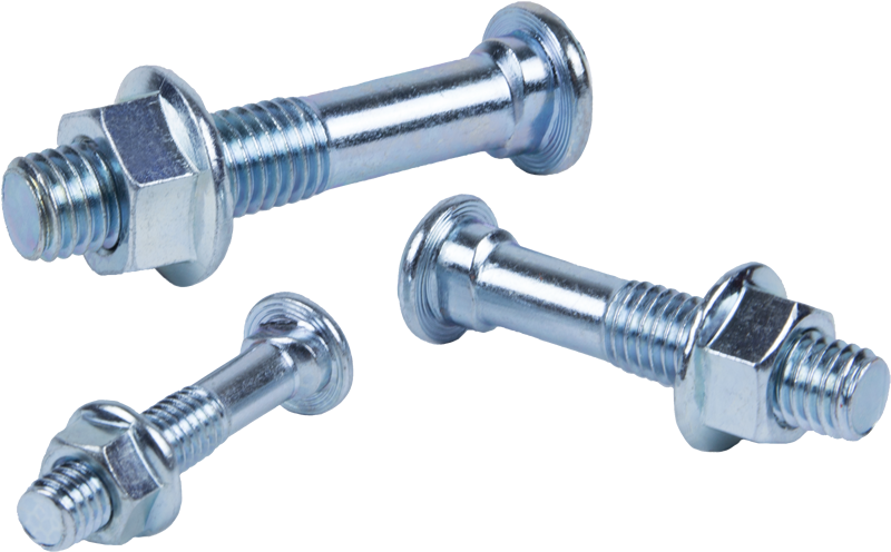 Assorted Metal Boltsand Nuts PNG image