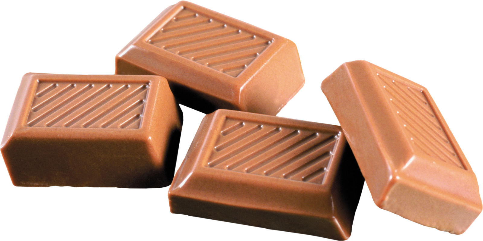 Assorted Milk Chocolate Pieces PNG image