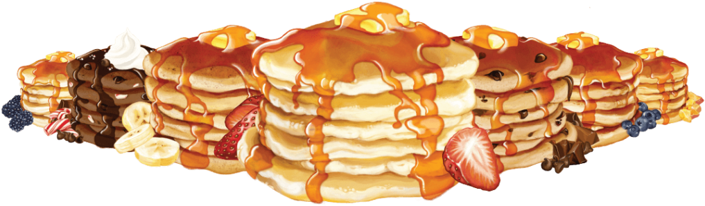 Assorted Pancake Platter PNG image