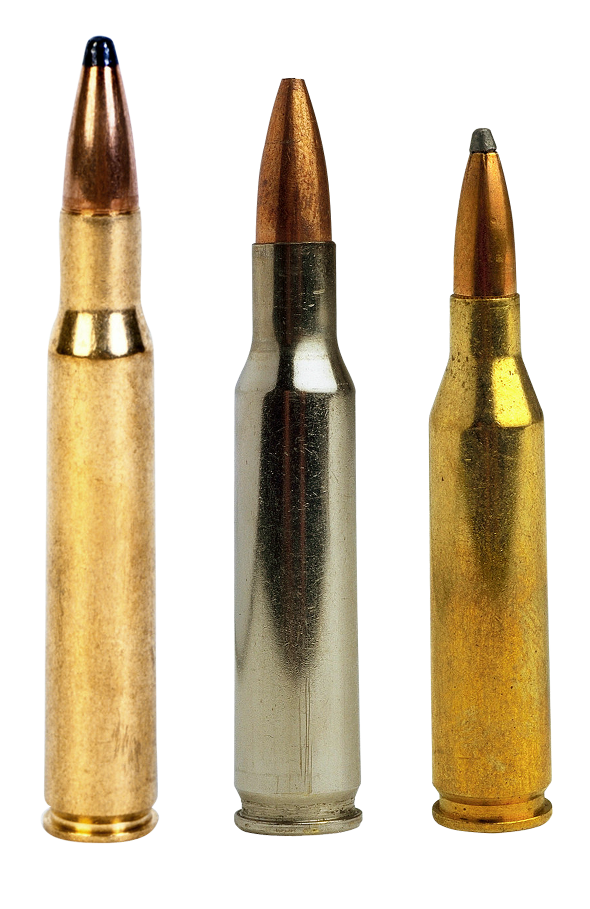 Assorted Rifle Cartridges PNG image