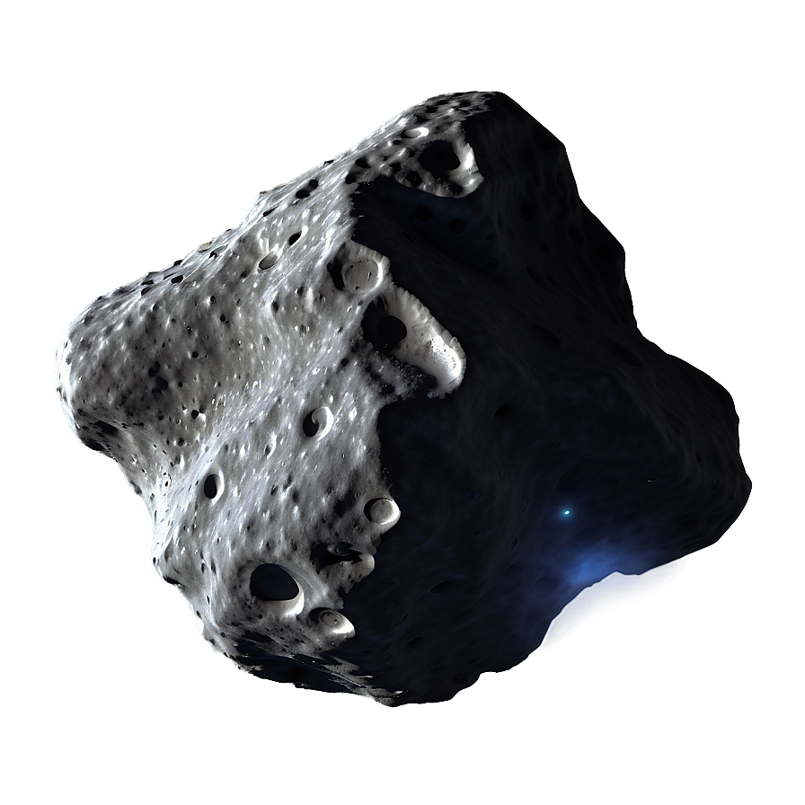 Asteroid In Night Sky Png 05252024 PNG image