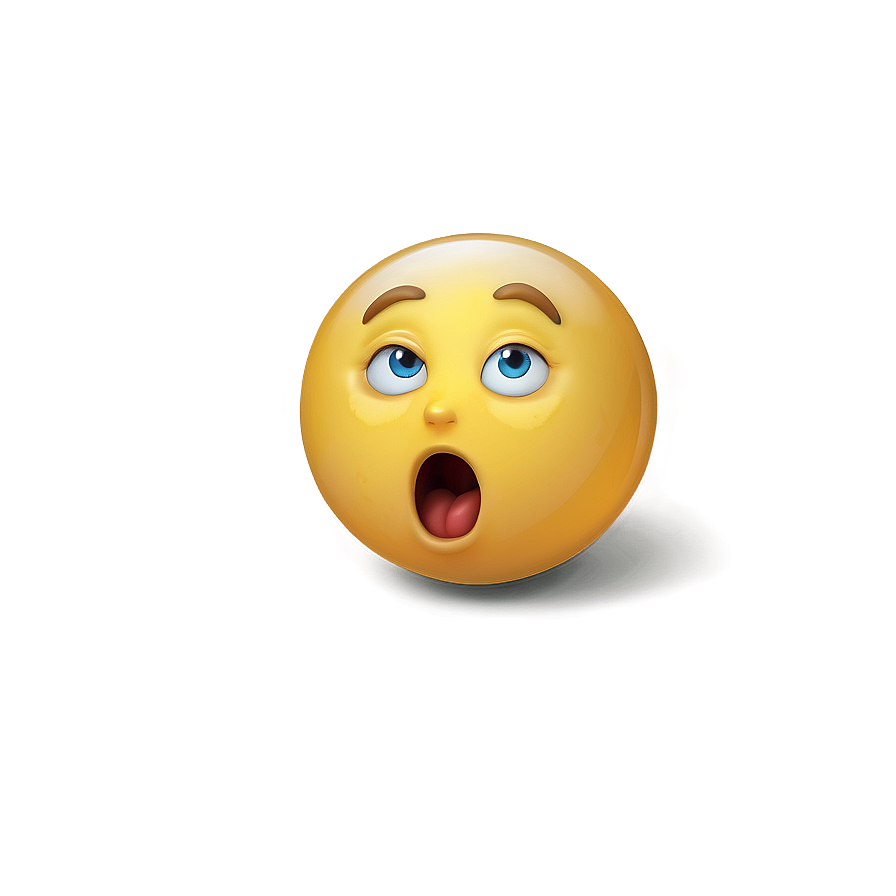 Astonished Emoji Icon Png Ctr51 PNG image