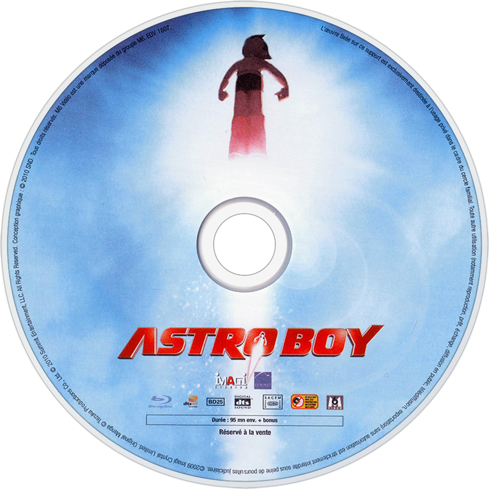 Astro Boy D V D Cover Art PNG image