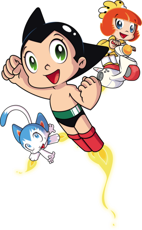 Astro Boyand Friends PNG image