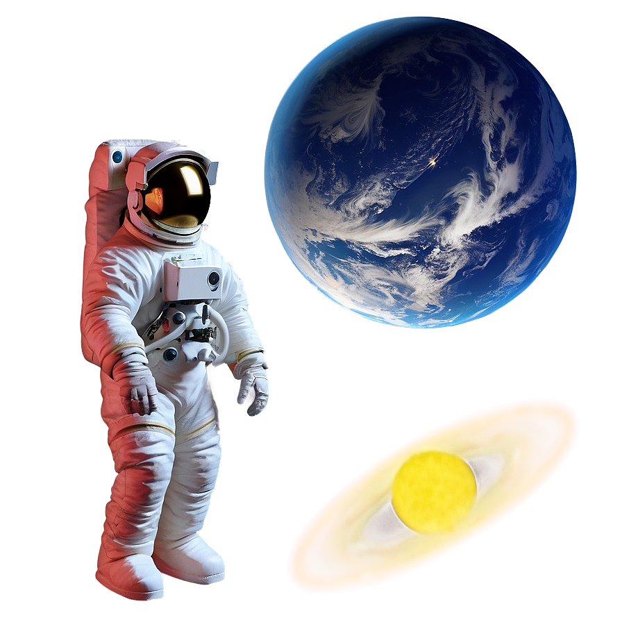 Astronaut And Comet Png 05212024 PNG image