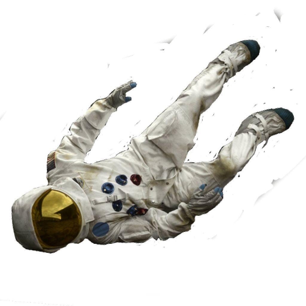 Astronaut Floatingin Space.png PNG image
