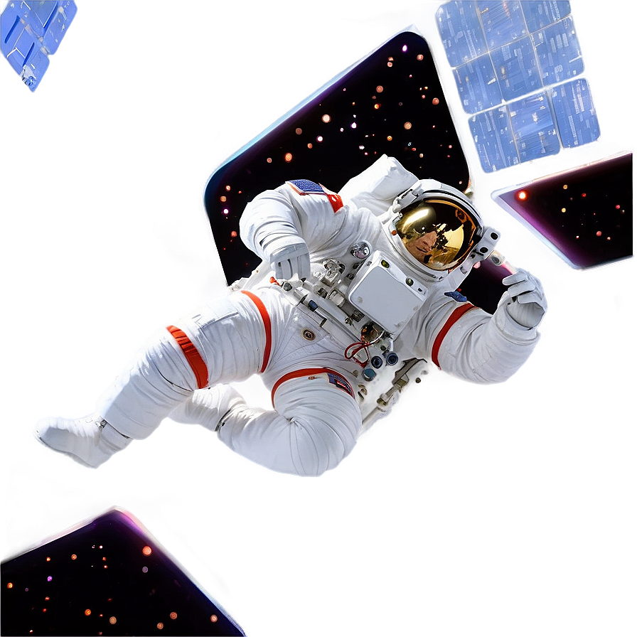 Astronaut In Zero Gravity Png Abs65 PNG image