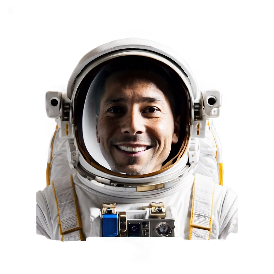 Astronaut Selfie In Space Png 05212024 PNG image