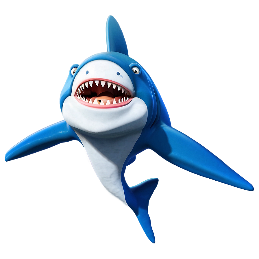 Astronaut Shark Cartoon Png Adh PNG image