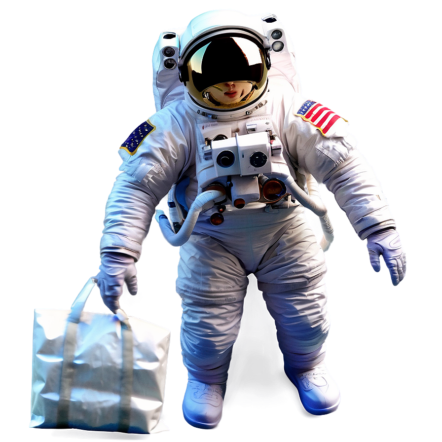 Astronaut With Space Food Png 58 PNG image