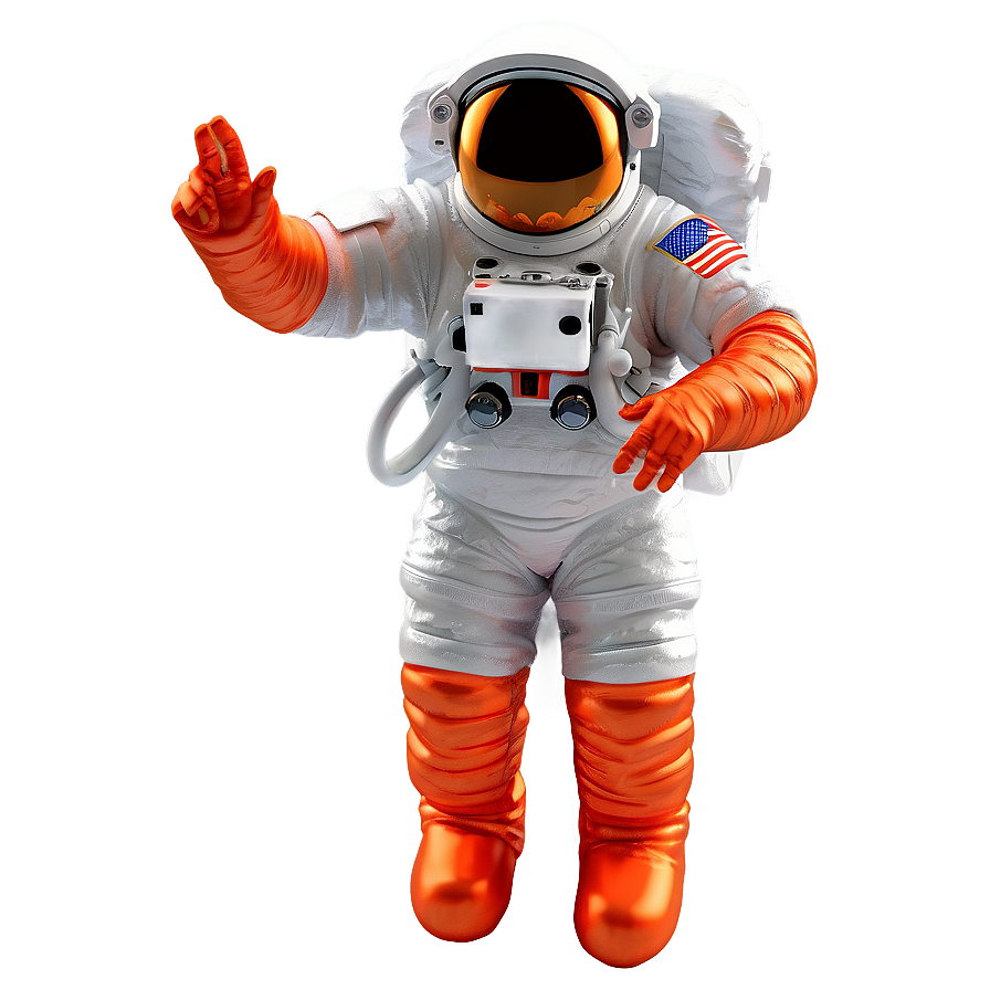 Astronaut With Space Food Png 8 PNG image