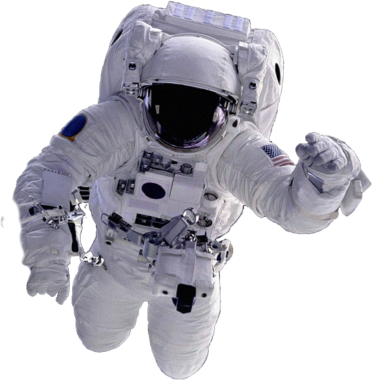 Astronautin Space Suit PNG image