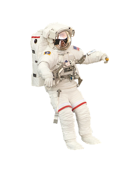 Astronautin Space Suit PNG image