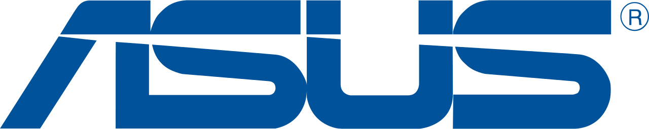 Asus Company Logo Blue PNG image