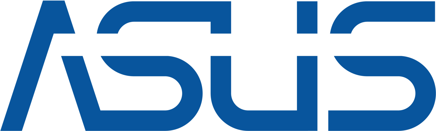 Asus Logo Blue Background PNG image