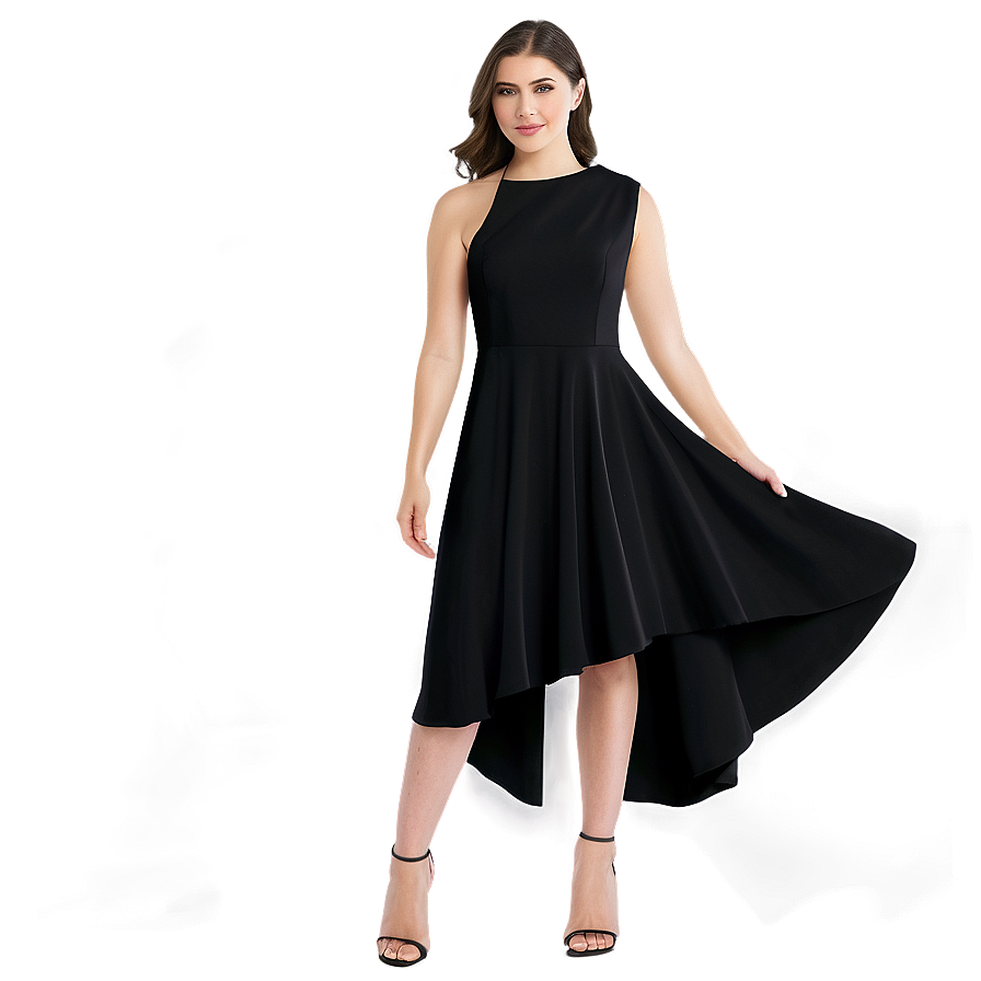 Asymmetrical Hem Dress Png 18 PNG image