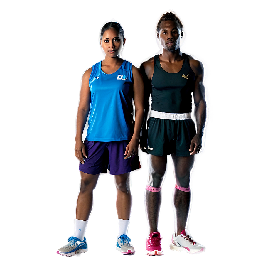 Athletes Standing Together Png 58 PNG image