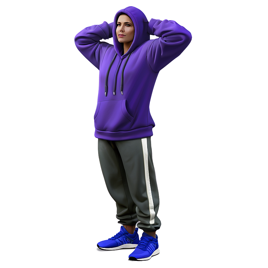 Athletic Purple Hoodie Artwork Png Ypi72 PNG image