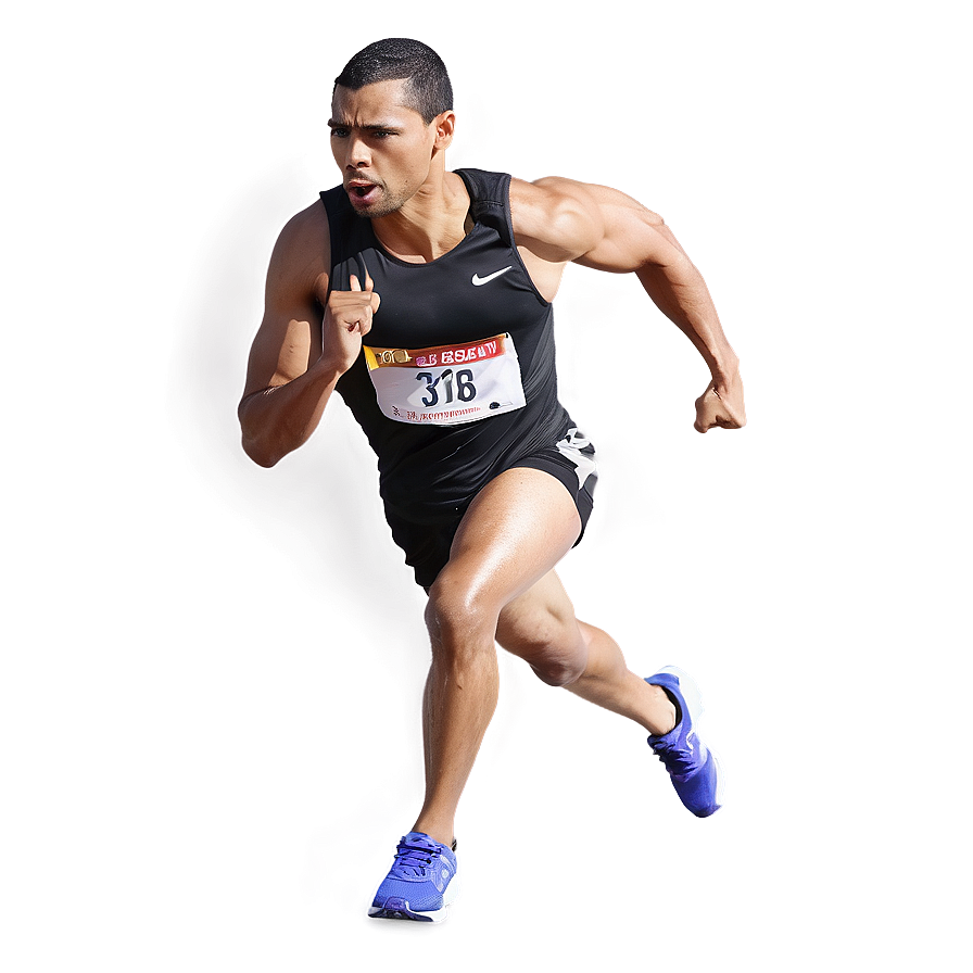 Athletic Sprint Png 06252024 PNG image