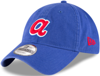 Atlanta Braves Blue Cap PNG image