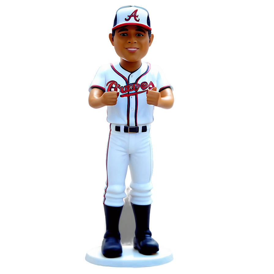 Atlanta Braves Bobblehead Png 05212024 PNG image