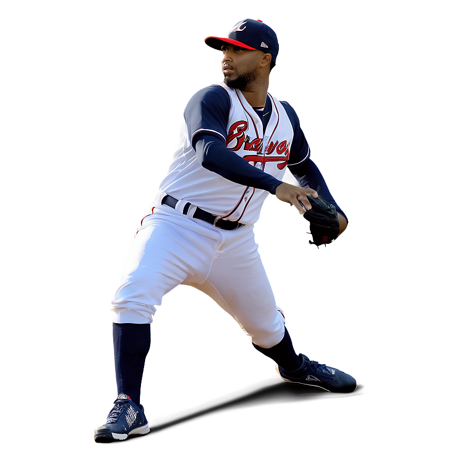 Atlanta Braves Pitcher Action Png Vea PNG image