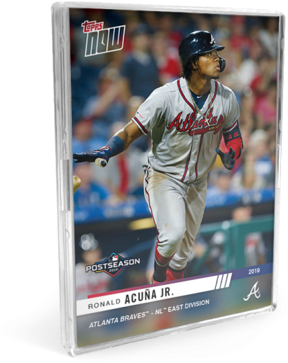 Atlanta Braves Topps Baseball Card PNG image