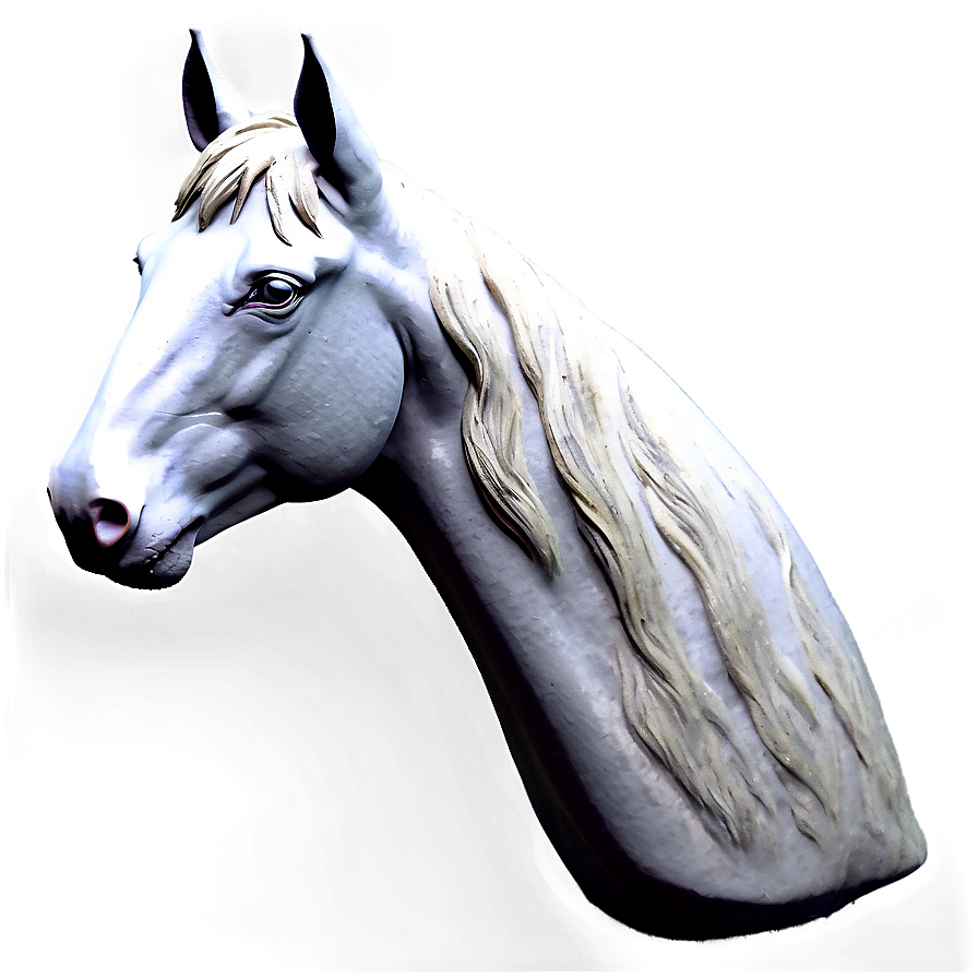 Atmospheric Horse Head Feature Png 69 PNG image