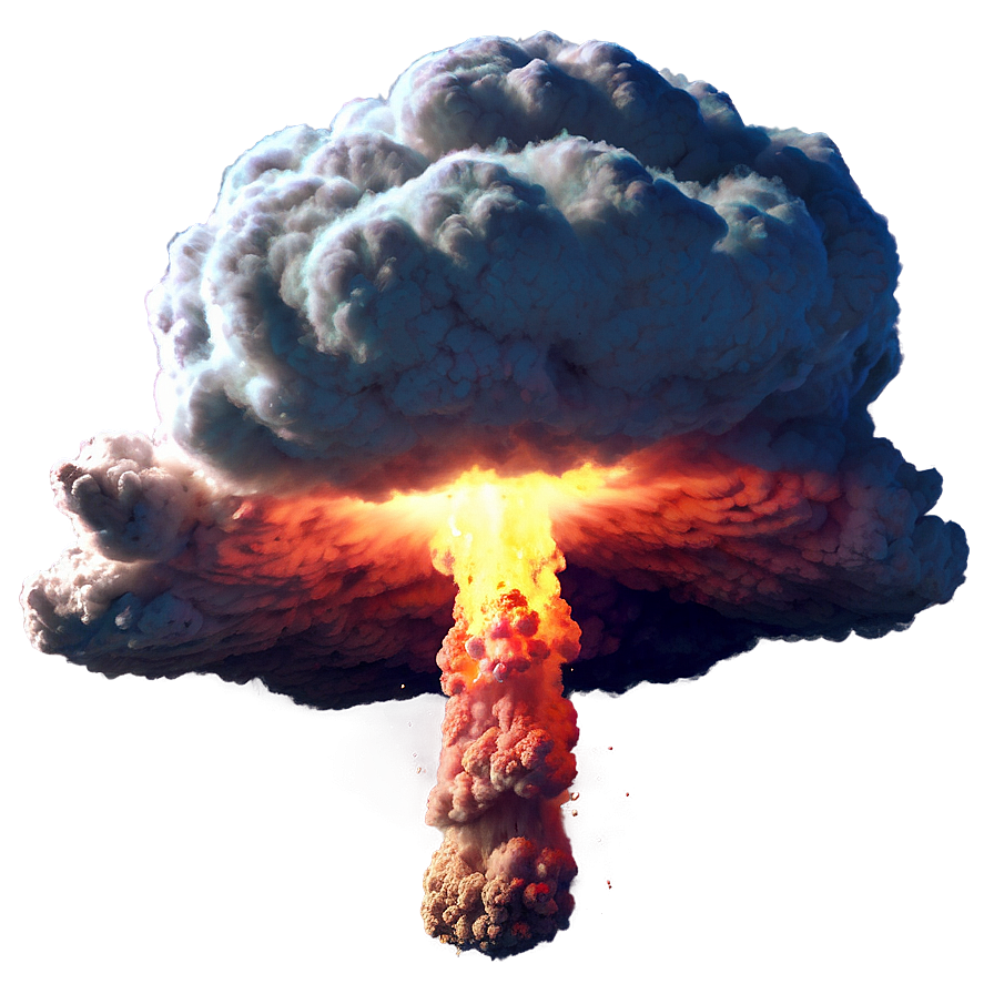 Atomic Explosion Simulation Png Knr72 PNG image