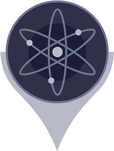 Atomic Location Icon PNG image