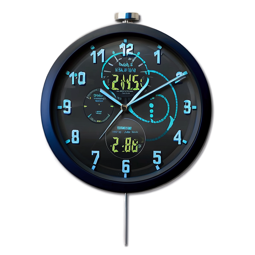 Atomic Sync Wall Clock Png Sen PNG image