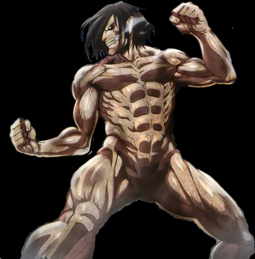 Attack Titan Roar PNG image