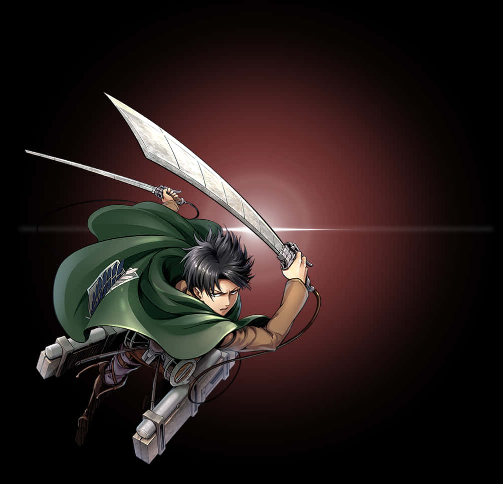 Attackon Titan Characterin Action PNG image