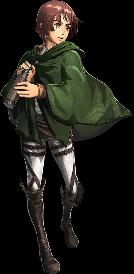 Attackon Titan Scout Regiment Member PNG image