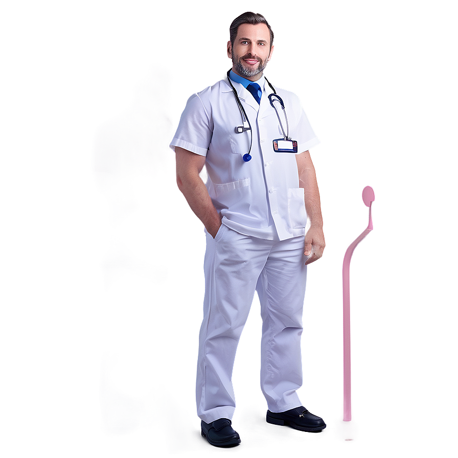 Attentive Male Nurse Png Cwf41 PNG image