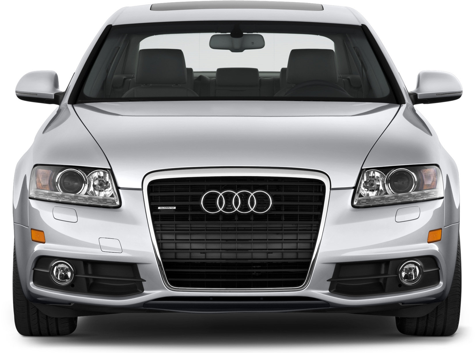 Audi Front View Transparent Background PNG image