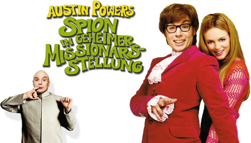 Austin Powers Movie Promo PNG image