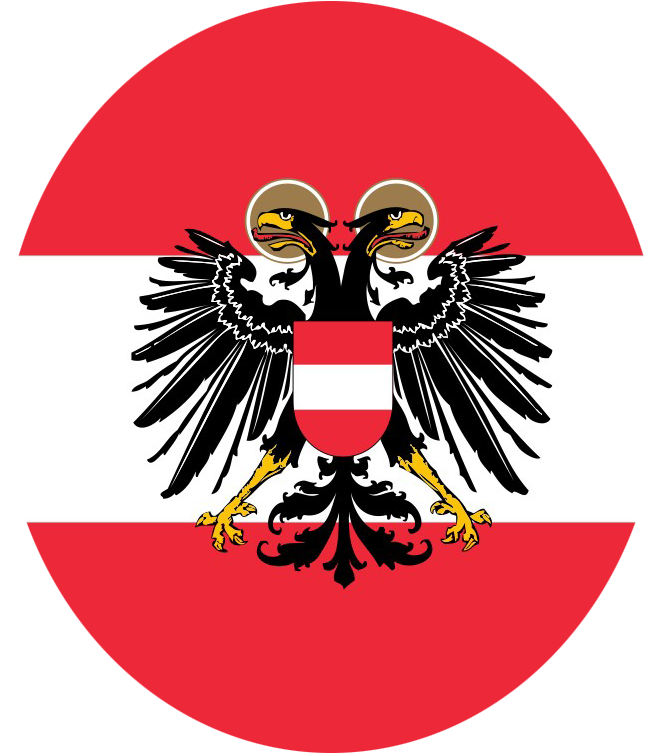 Austrian Coatof Armson Flag PNG image