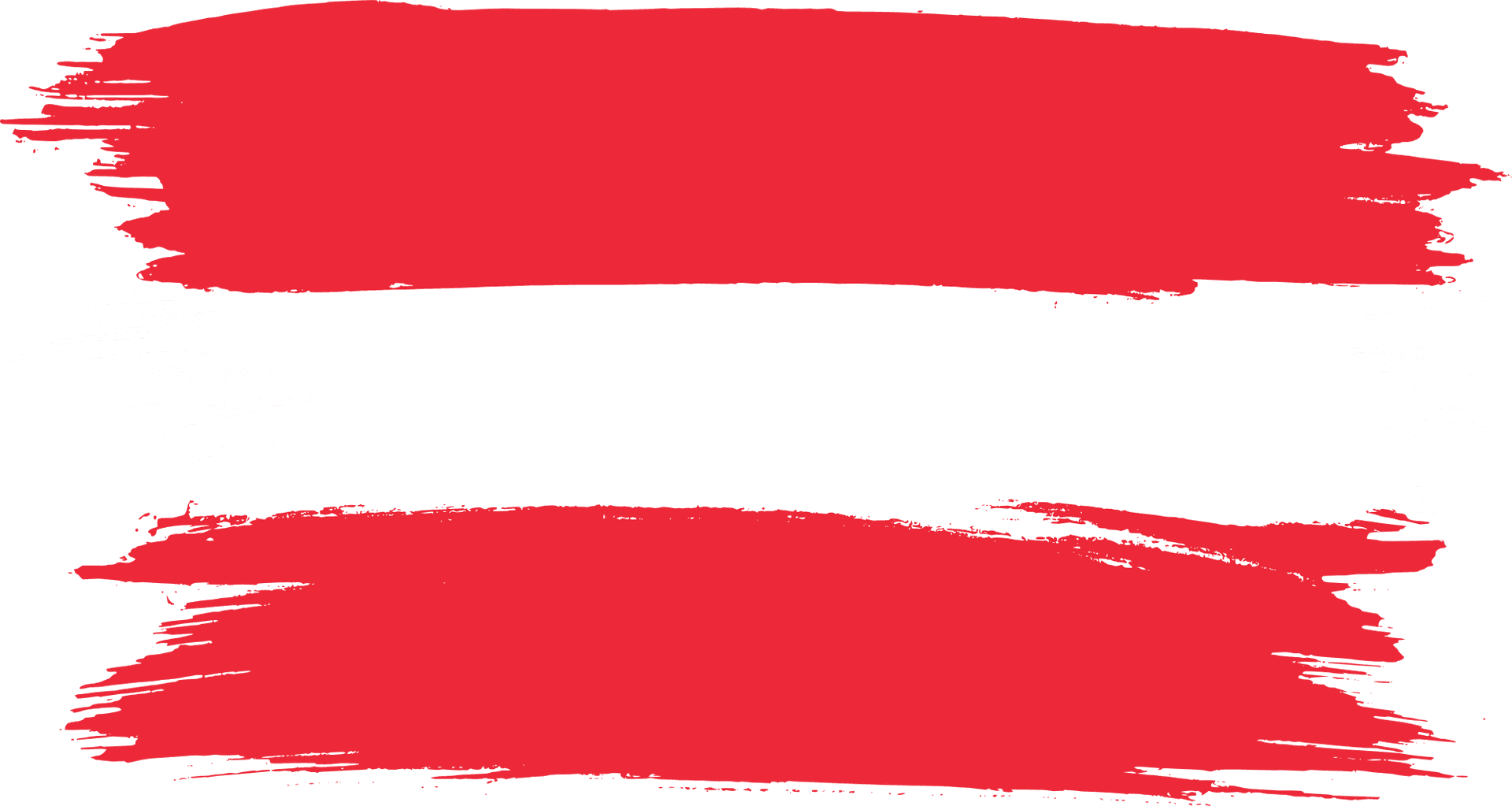 Austrian Flag Brushstroke PNG image