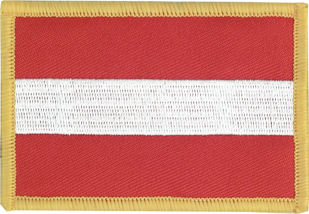 Austrian Flag Fabric Texture PNG image