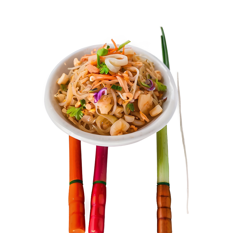 Authentic Pad Thai Recipe Png Bmi65 PNG image