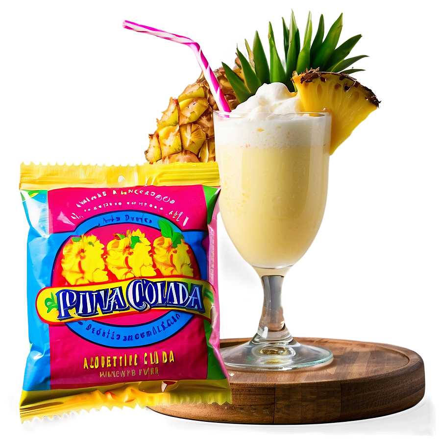 Authentic Pina Colada Blend Png 29 PNG image